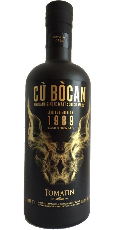 Tomatin Cù Bòcan 1989 Vintage Scotch Whisky | 700ML at CaskCartel.com