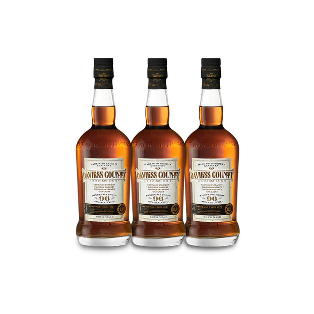 Daviess County French Oak (3) Bottle Bundle at CaskCartel.com