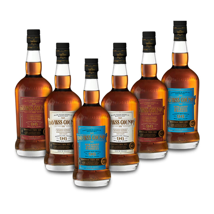 Daviess County Bourbon Whiskey | 3-Pack Tasting Bundle | (6) Bottle Bundle