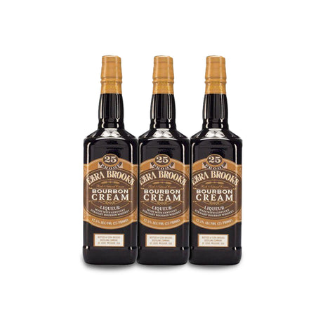 Ezra Brooks Bourbon Cream Liqueur (3) Bottle Bundle at CaskCartel.com
