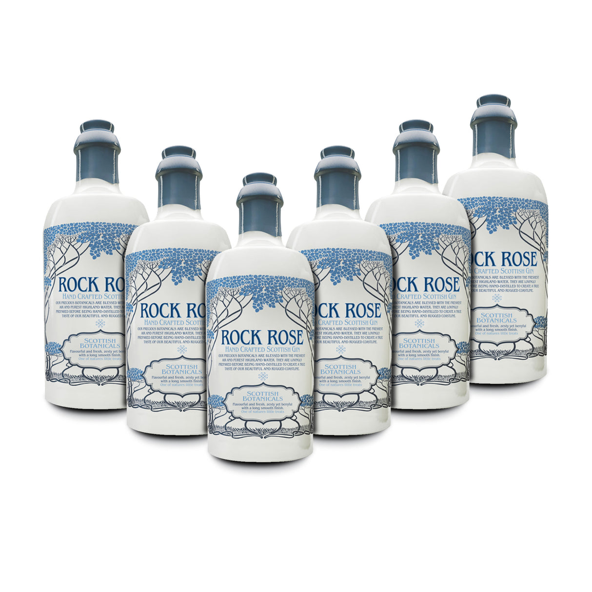 Rock Rose Gin (6) Bottle Bundle at CaskCartel.com