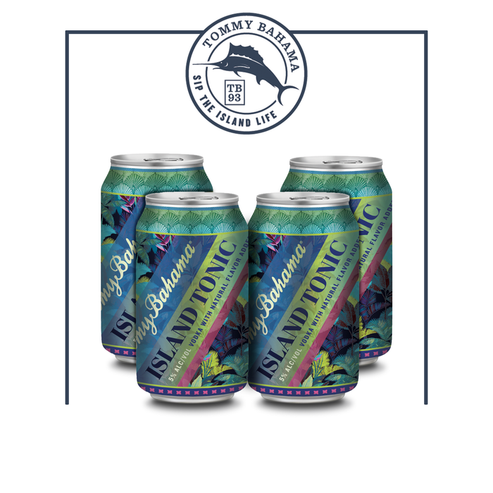 Tommy Travelers Island Tonic (4)Pack Cans