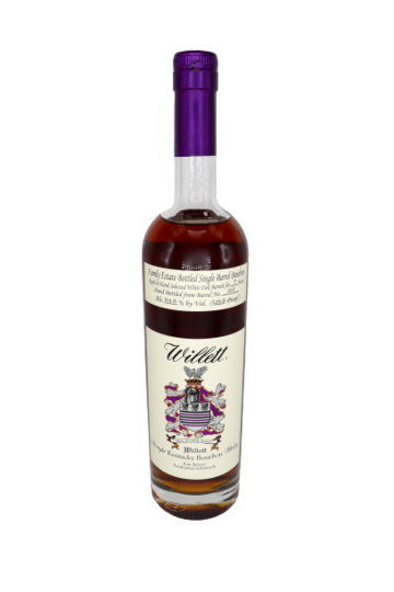 Willett Estate Bottled Single Barrel 7 Year Old Bourbon 129.6 Proof Barrel #202 Kentucky Straight Bourbon Whiskey
