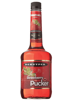 DeKuyper Strawberry Pucker Schnapps Liqueur - CaskCartel.com