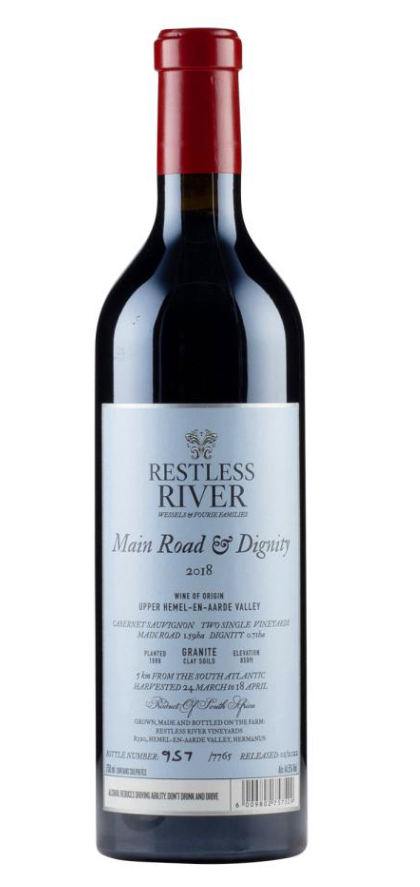 2018 | Restless River Wines | Main Road and Dignity Cabernet Sauvignon