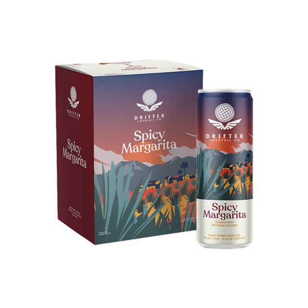 Drifter Craft Spicy Margarita Cocktail | 4*355ML at CaskCartel.com