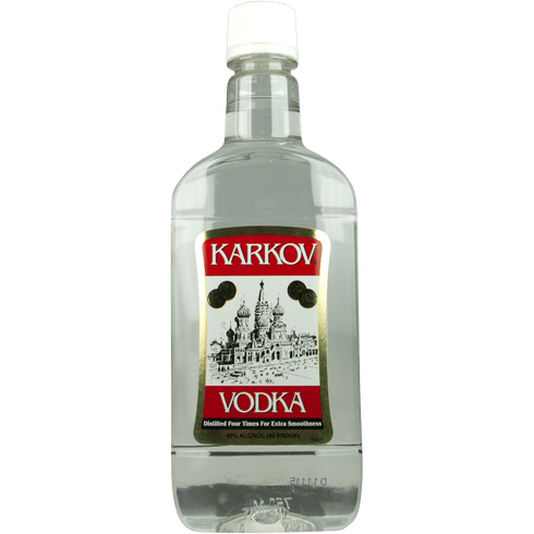 Karkov Plastic Vodka at CaskCartel.com