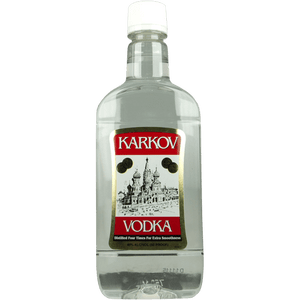 Karkov Plastic Vodka at CaskCartel.com