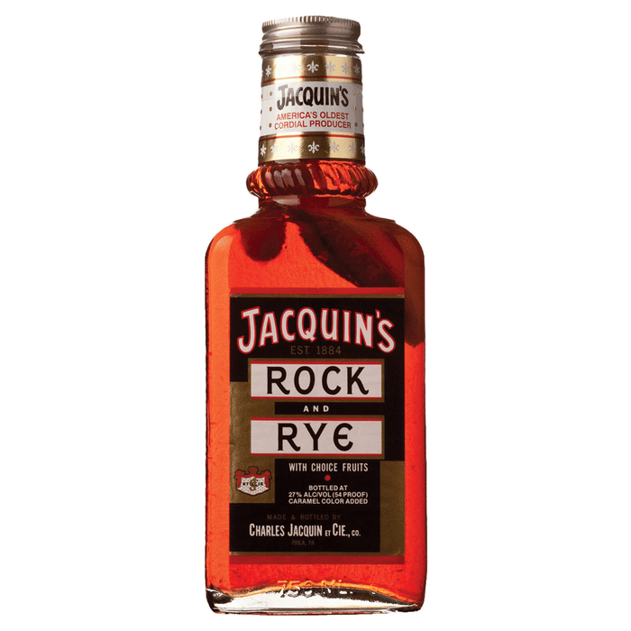 Jacquins Rock and Rye Whiskey