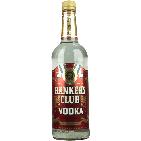 Bankers Club Vodka at CaskCartel.com