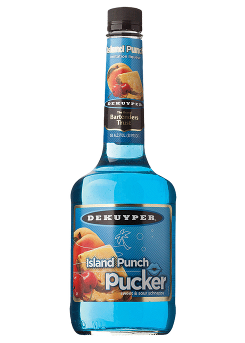 Dekuyper Pucker Island Punch Liqueur - CaskCartel.com