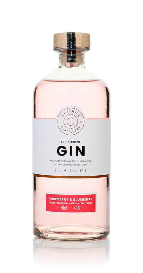 Capesthorne Raspberry & Blueberry Gin | 700ML at CaskCartel.com
