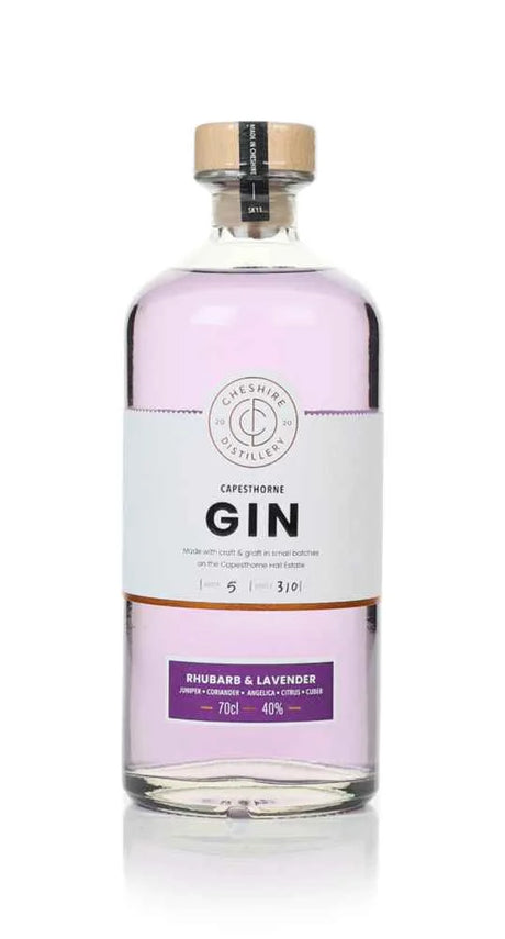 Capesthorne Rhubarb & Lavender Gin | 700ML at CaskCartel.com