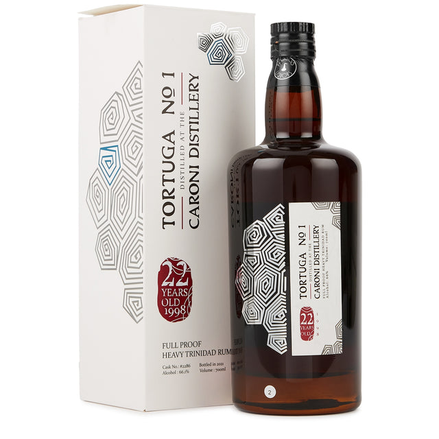 Caroni 1998/2021 22 Year Old Tortuga No.1 Cask #2286 Full Proof Rum | 700ML at CaskCartel.com