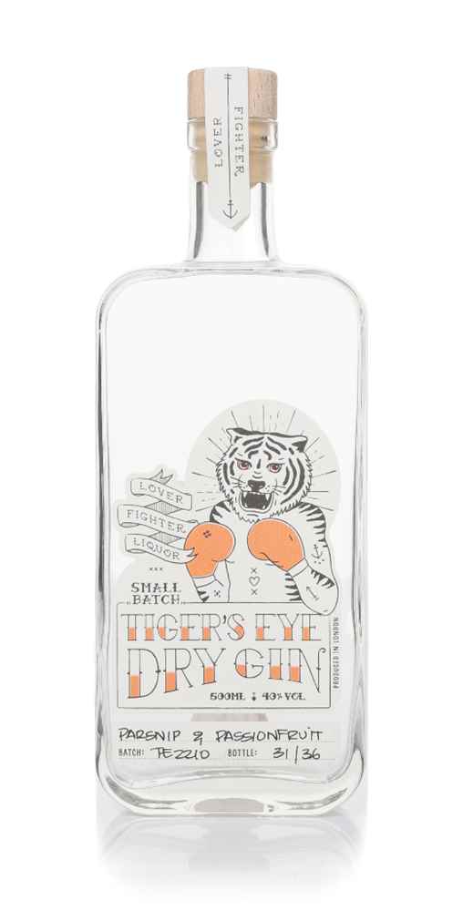 Tiger's Eye Parsnip & Passion Fruit Dry Gin | 500ML at CaskCartel.com