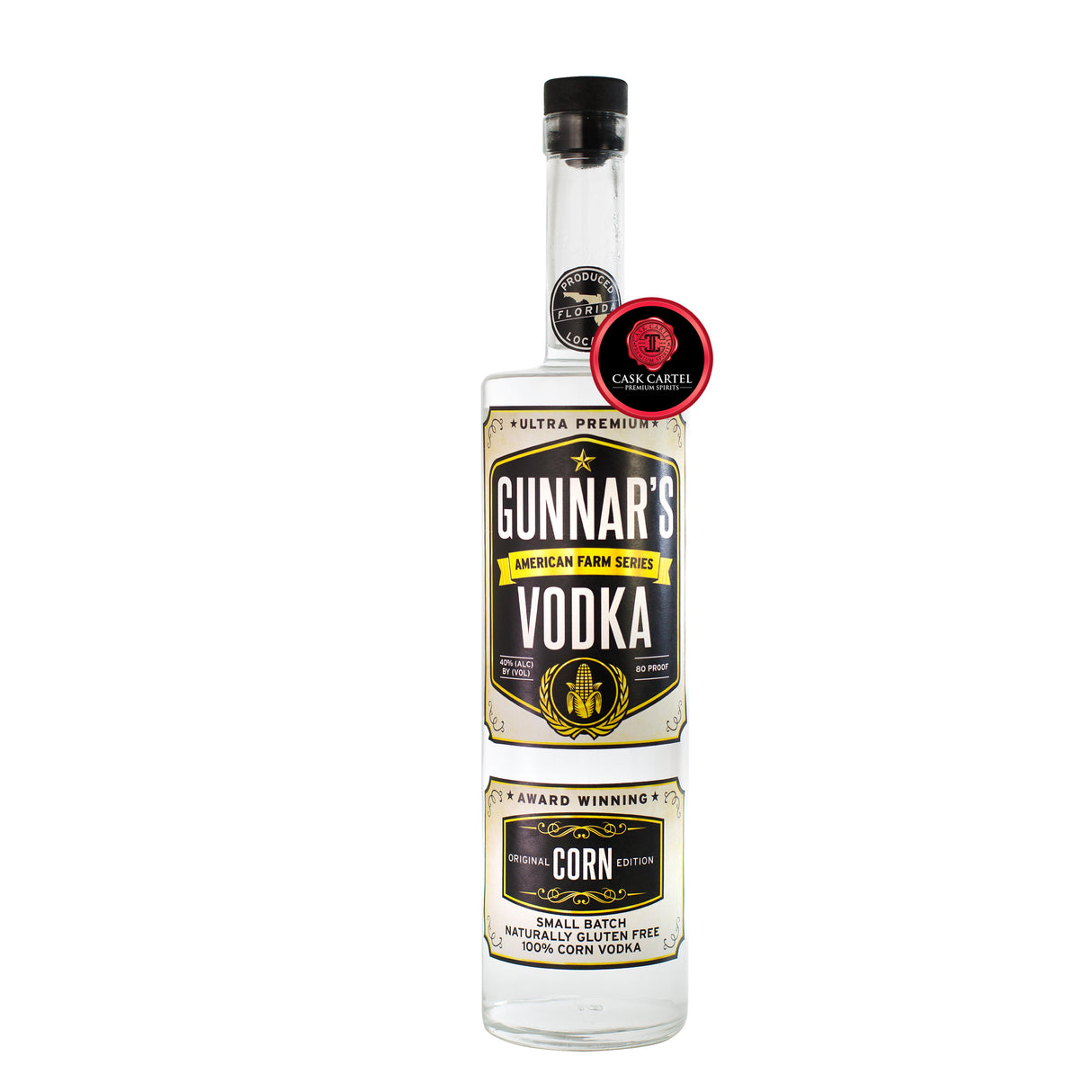 Gunnar's American Farm Vodka - CaskCartel.com