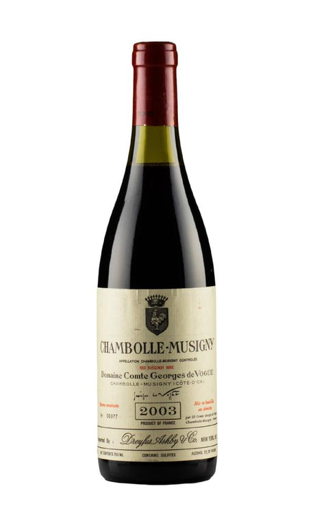 2003 | Domaine Comte Georges de Vogüé | Chambolle Musigny at CaskCartel.com
