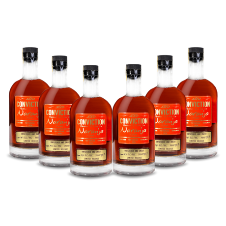 Conviction Naranja Straight Bourbon Whiskey | Limited Release (6) Bottle Bundle at CaskCartel.com
