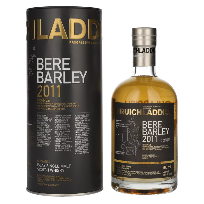 Bruichladdich Bere Barley Islay Single Malt 2011 10 Year Old Whisky | 700ML