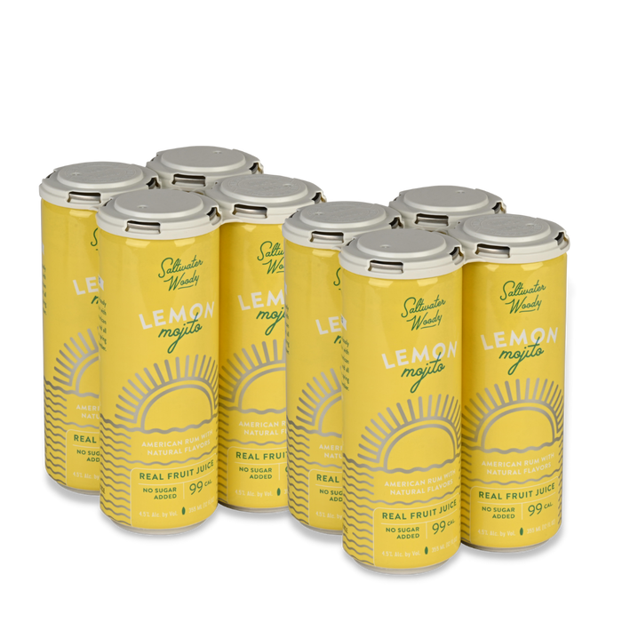 Saltwater Woody Lemon Mojito Cans (8)