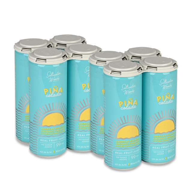 Saltwater Woody Piña Colada Cans (8) at CaskCartel.com