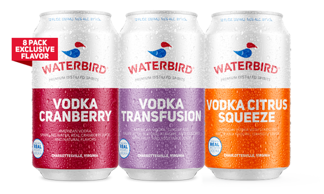 Waterbird Vodka Soda Variety Cocktail | 8x355ML at CaskCartel.com