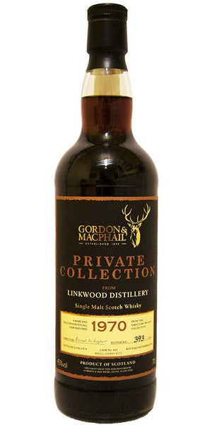 Linkwood 1970 (B.2010) Private Collection Gordon & MacPhail Scotch Whisky | 700ML at CaskCartel.com