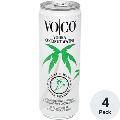 VOCO Coconut Water Vodka Cocktail | pack-355ML