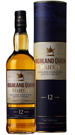 Highland Queen Majesty 12 Year Old Highland Single Malt Scotch Whisky