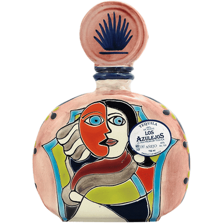Los Azulejos Anejo Picasso Bottle Tequila at CaskCartel.com