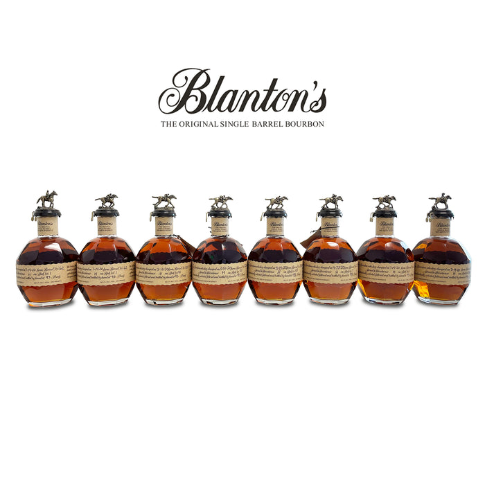 Blanton's Original Single Barrel | FULL COMPLETE HORSE COLLECTION | (8) 700ml Bottles