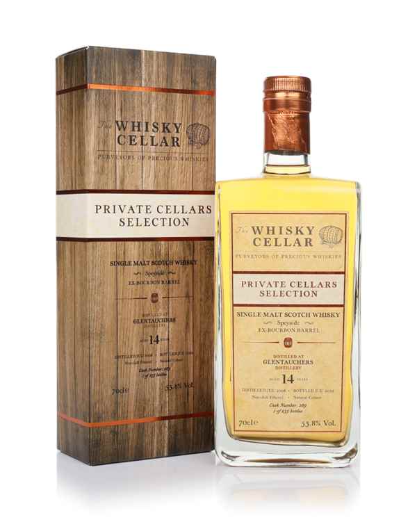 Glentauchers 14 Year Old 2008 (cask 289) - The Whisky Cellar | 700ML at CaskCartel.com