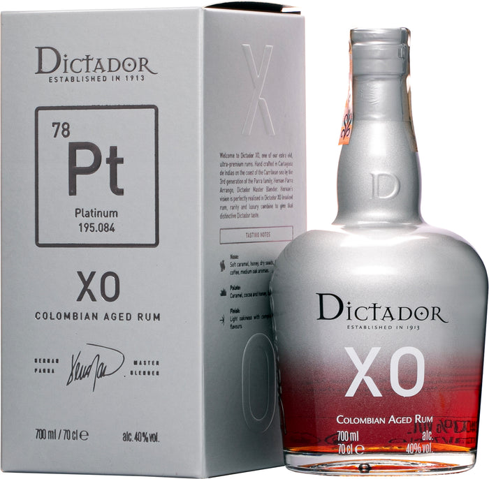 Dictador XO Platinum Rum | 700ML