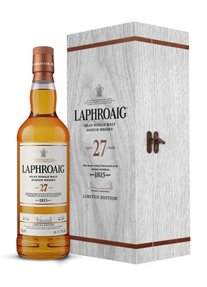 Laphroaig 27 Year Old Single Malt Scotch Limited Edition Whisky - CaskCartel.com