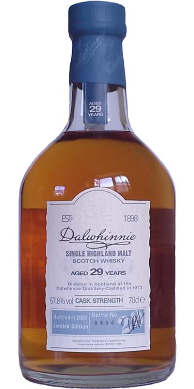 Dalwhinnie 29 Year Old (D.1973, B.2003) Scotch Whisky | 700ML