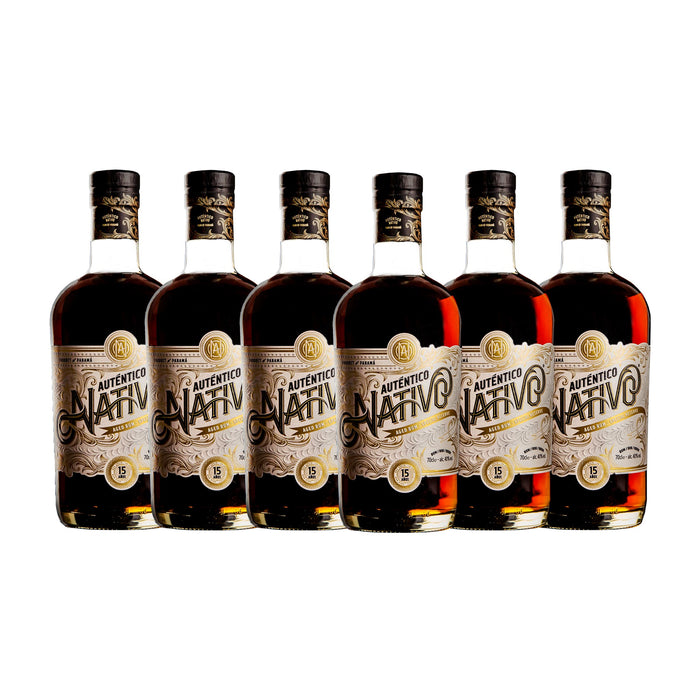 Auténtico Nativo 15 Year Old Special Reserve Rum (6) Bottle Bundle