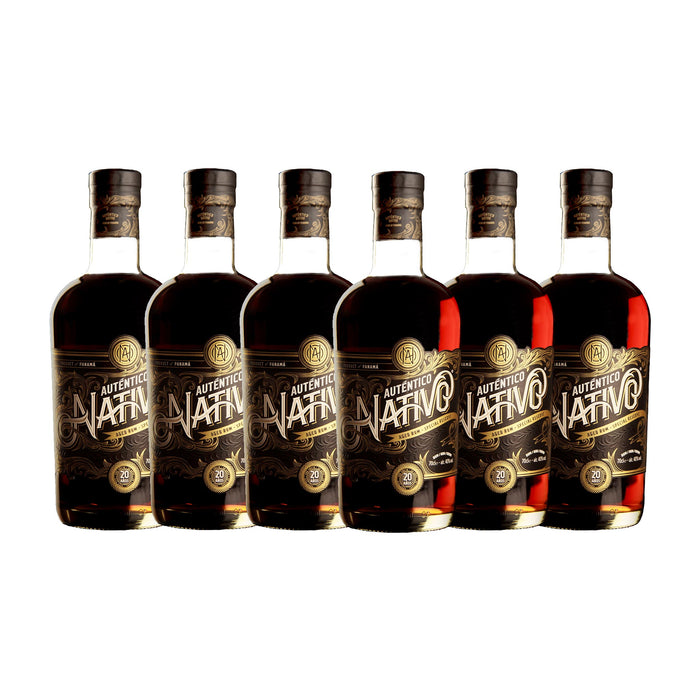 Auténtico Nativo 20 Year Rum (6) Bottle Bundle