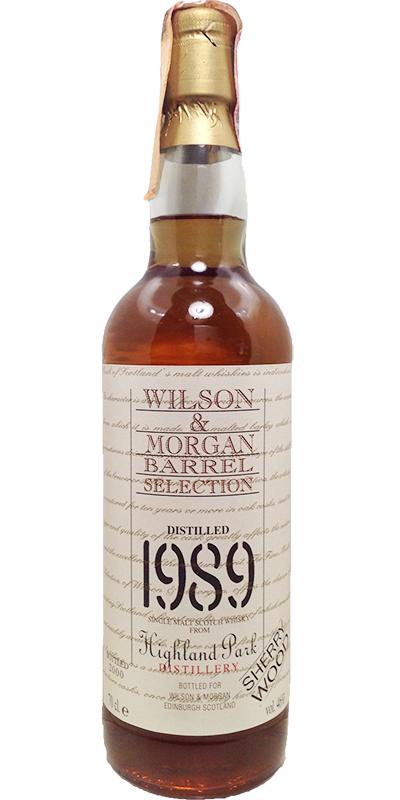 Highland Park 1989 (Bottled 2000) Wilson & Morgan Scotch Whisky | 700ML