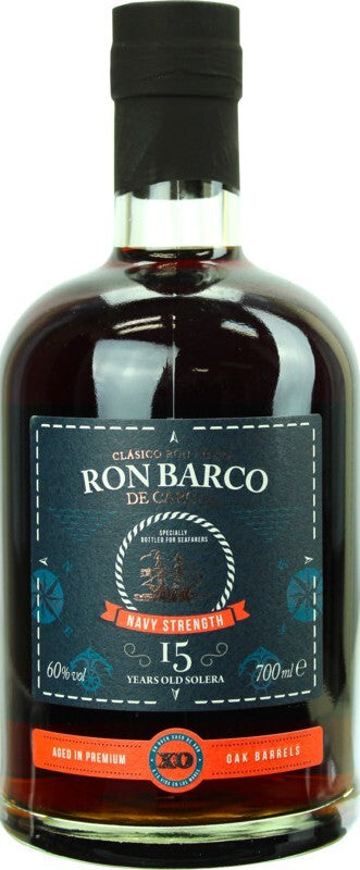 Ron Barco XO Navy Strength 15 Year Old Rum  | 700ML