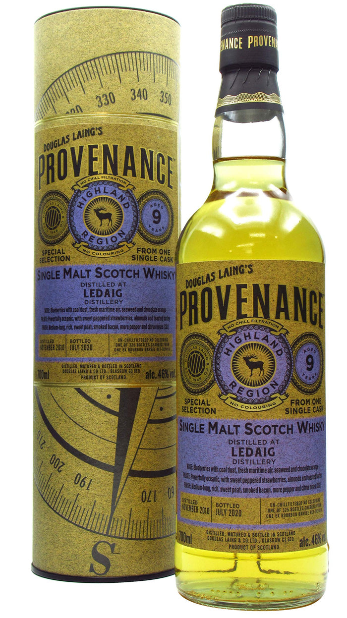Ledaig Provenance Single Cask #14111 2010 9 Year Old Whisky | 700ML
