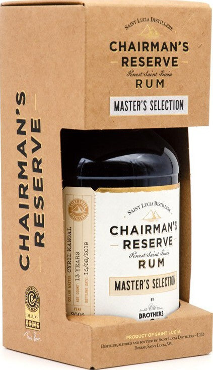 Chairman’s Reserve Master’s Selection 2006 13 Year Old Finest Saint Lucia Rum at CaskCartel.com