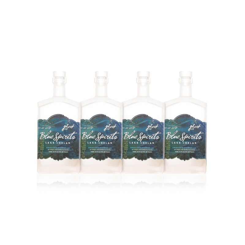 Blue Spirits Ghost #6 Gin (4) Bottle Bundle at CaskCartel.com