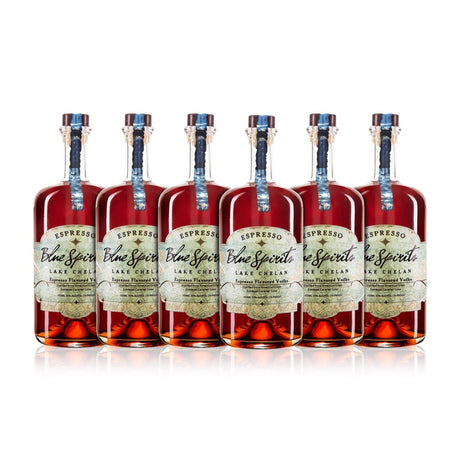 Blue Spirits Espresso Flavored Vodka (6) Bottle Bundle at CaskCartel.com