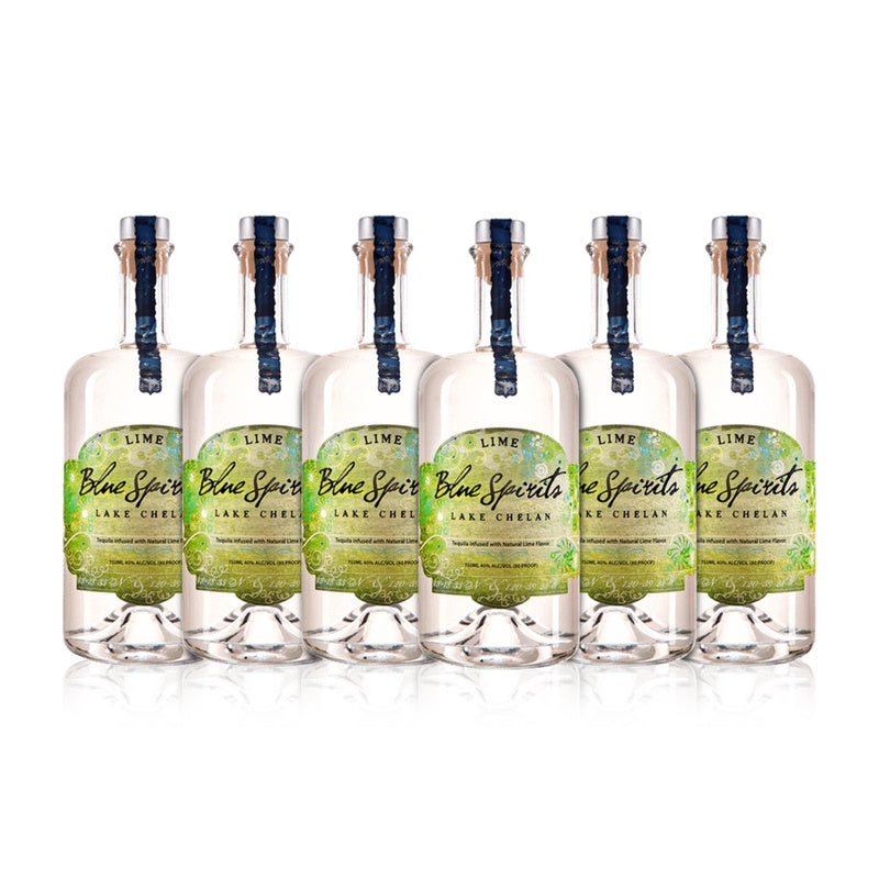 Blue Spirits Lime Tequila (6) Bottle Bundle at CaskCartel.com