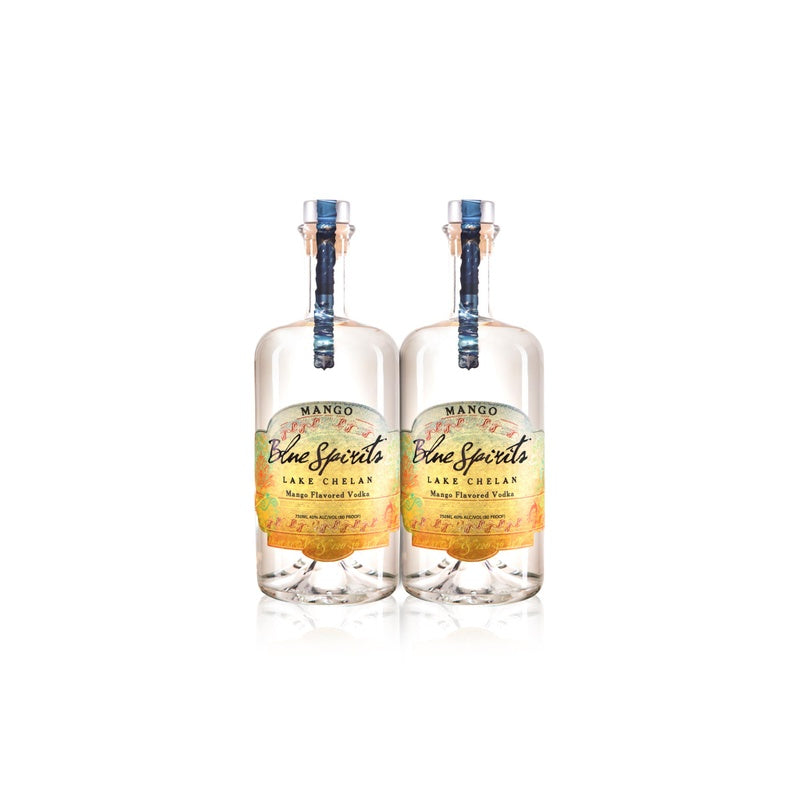 Blue Spirits Mango Flavored Vodka (2) Bottle Bundle at CaskCartel.com