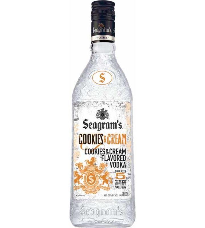 Seagrams Cookies and Cream Flavored Vodka at CaskCartel.com