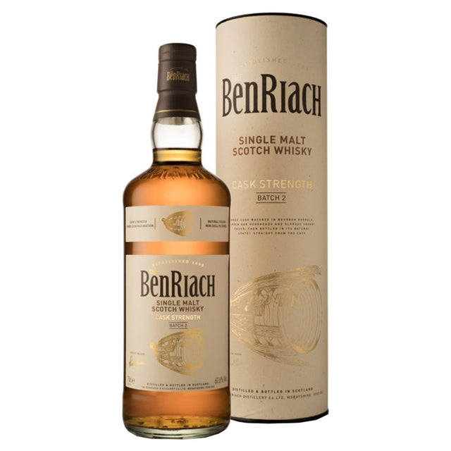 BenRiach Single Cask Strength Batch 2 Single Malt Scotch Whisky - CaskCartel.com