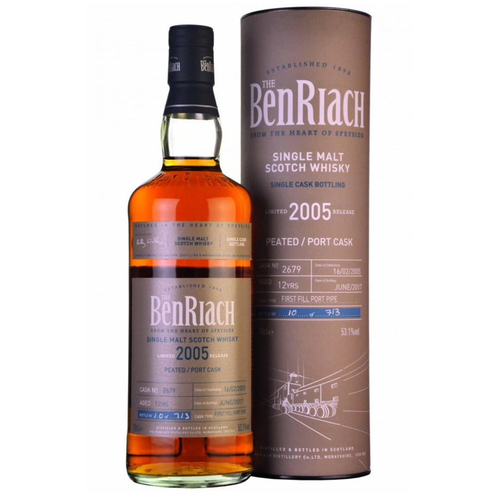 BenRiach 12 Year Single Cask 2005 6B Single Malt Scotch Whisky - CaskCartel.com