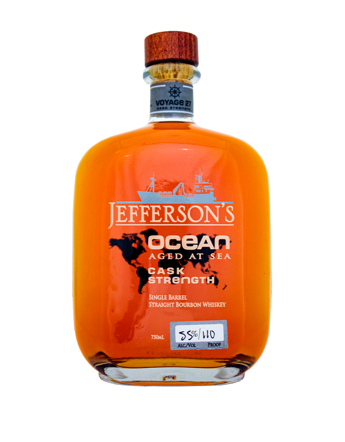 Jefferson's Ocean Cask Strength Single Barrel S1B49 Bourbon Whiskey