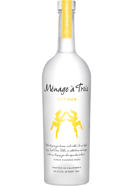 Menage A Trois Citrus Vodka - CaskCartel.com
